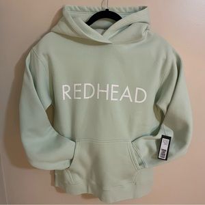𝅺BRUNETTE the Label Core Hoodie in Mint Gelato, Kangaroo Pocket, Size S-M